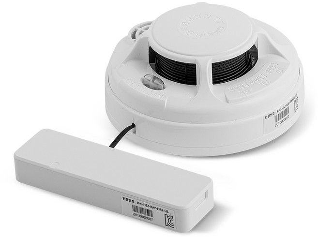 레이홈 휴대폰앱 연동 광전식 연기센서 화재감지기