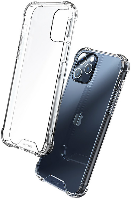 만렙 아이폰 12 / 12 프로 / 12 프로맥스 / 12 미니 젤리 클리어 범퍼 케이스