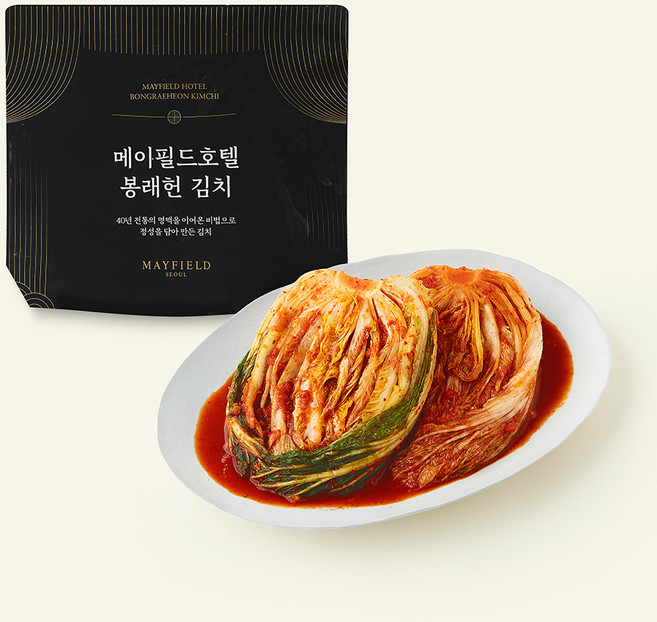 메이필드호텔 봉래헌 포기김치, 4kg, 1개