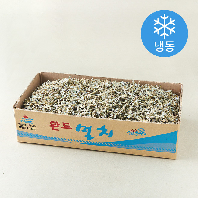 완도건강해 볶음조림용 소멸치 (냉동), 1개, 1.5kg