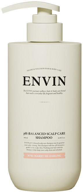 앙방 약산성 두피케어 샴푸 메리미달링, 500ml, 1개