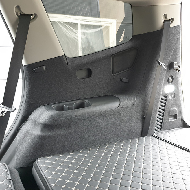 인스톨 펠트 트렁크 사이드커버, 모하비 더마스터 7인승 2019년형