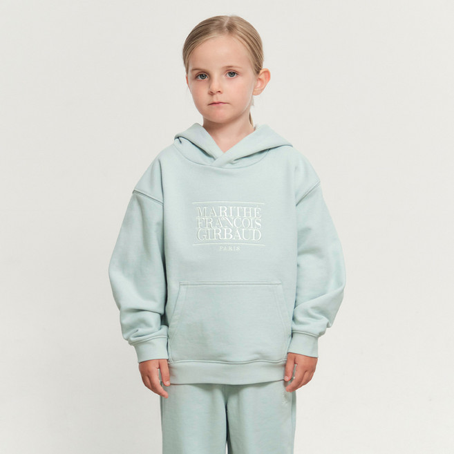 MaritheFrancoisGirbaud 兒童經典Logo連帽T恤