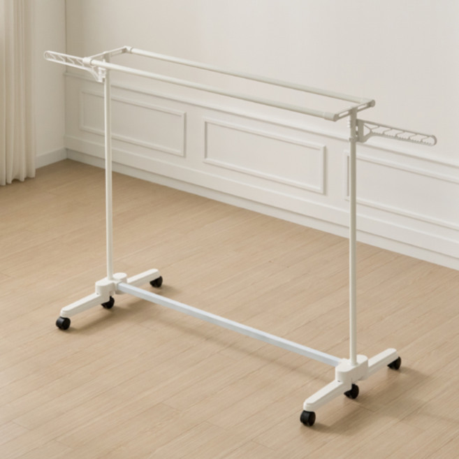 두리펀 이동식 이불 건조대, 화이트