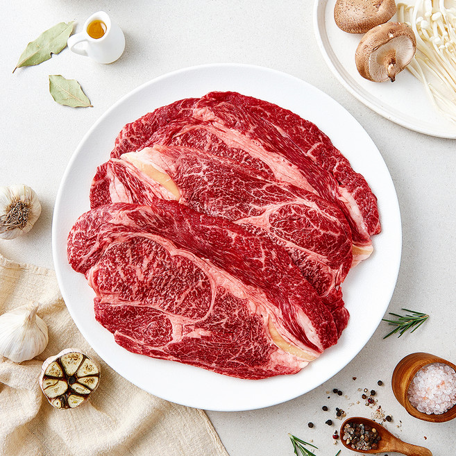 한우 등심 1++등급 (9) 구이용 (냉장), 1개, 1kg