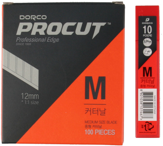 도루코 M 커터날, 100개
