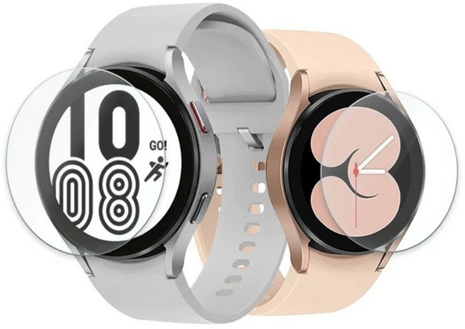 우먼스9999 강화유리 스마트워치 보호필름 2p, 투명, 1세트