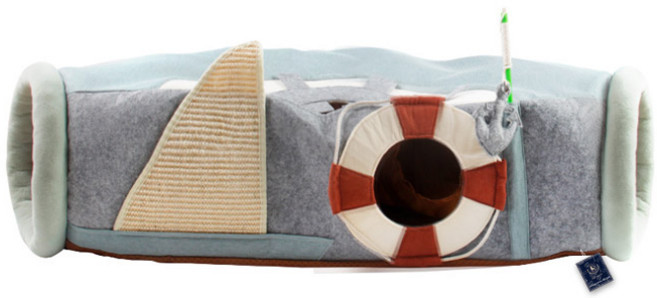 딩동펫 고양이 트래블 터널 놀이터, 배, 1개