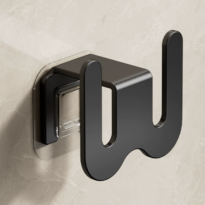 마스마 무타공 슬리퍼 거치대, 블랙, 2개