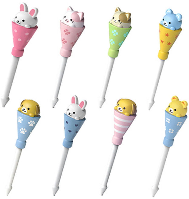 큐트미 아이스크림 픽 8종 세트 MP093, 1세트