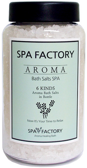 스파팩토리 6향기 아로마 바스솔트 라벤더, 600g, 1개