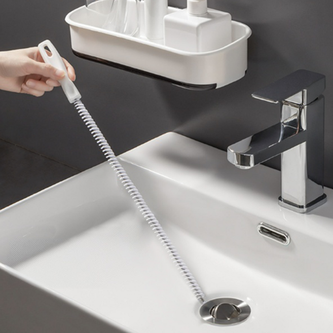 올릭 세면대 싱크대 배수구 청소솔, 3개