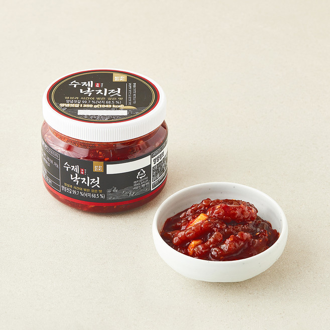 반찬단지 수제 낙지젓, 350g, 1개