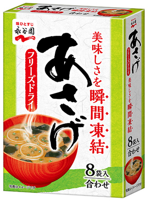 나가타니엔 아사게 미소 된장국 8p, 67.2g, 1개