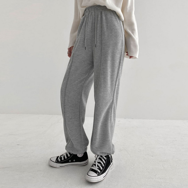 플랜데이 여성용 절개 스티치 트레이닝 팬츠 숏