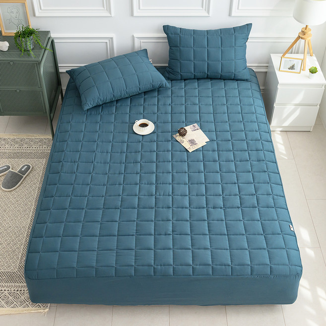 아이닉스 소프트워싱 푸딩 마이크로 부드러운 사계절 침대 매트리스커버