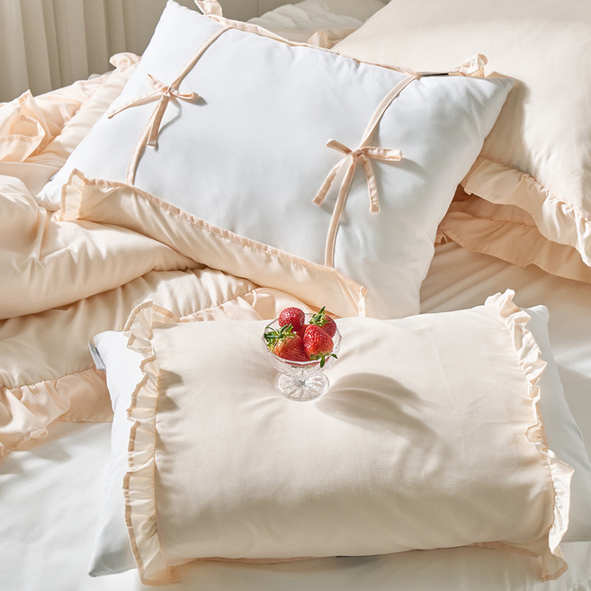 데시뉴 뉴노멀 고밀도 항균 숏프릴 베개 덮개 커버