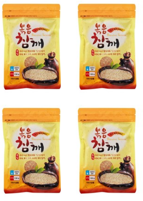 배대감 볶음참깨, 130g, 4개