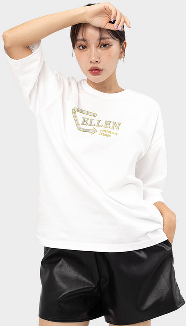 엘런아시 EA 유나이티드 통기성 7부 티셔츠