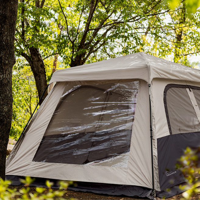 아이두젠 아마데우스 텐트 호환 TPU 우레탄 창 통창형, 라이트그레이