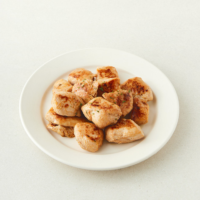 올품 큐브 닭가슴살 스테이크 케이준맛, 300g, 1개, 1개입