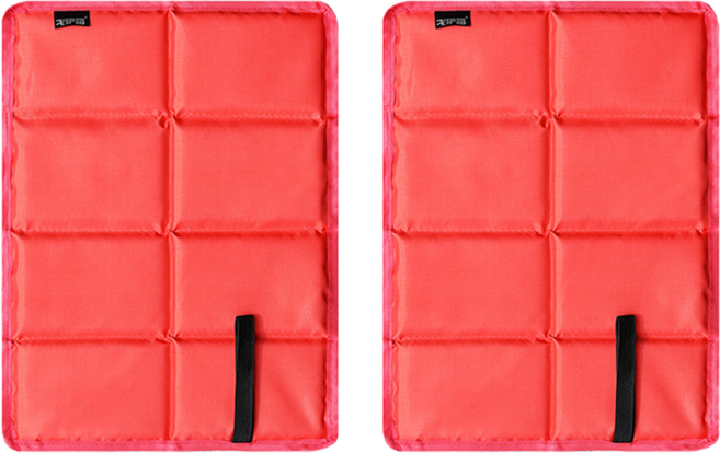 하이투데이 휴대용 접이식 방수 방석 2p, 레드