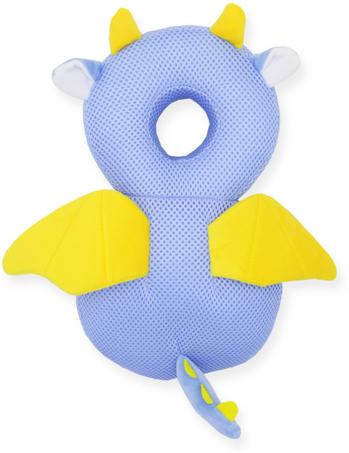 아기 머리보호대 쾌적한 에어메쉬, 드래곤 파랑, 1개