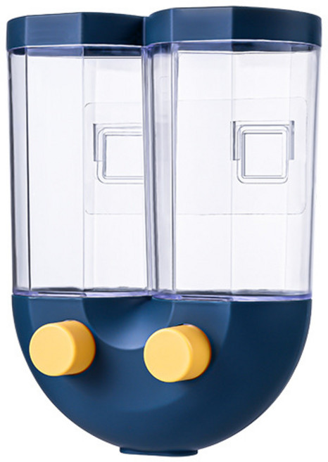 가팡 벽걸이형 밀폐 잡곡 소형 보관함 LIBA062, 블루(02번)