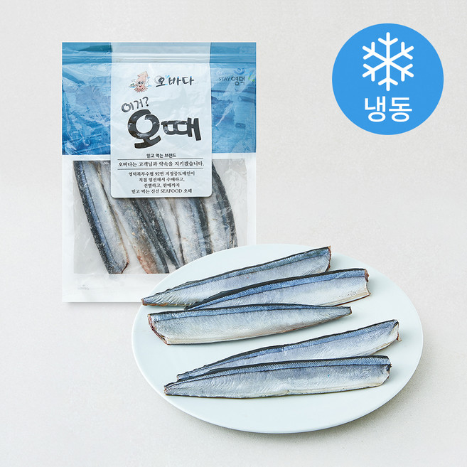 오바다 원양산 두절 꽁치 (냉동), 1개, 500g