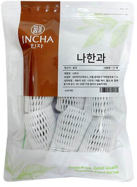 인차 나한과 열매 11p, 100g, 1개