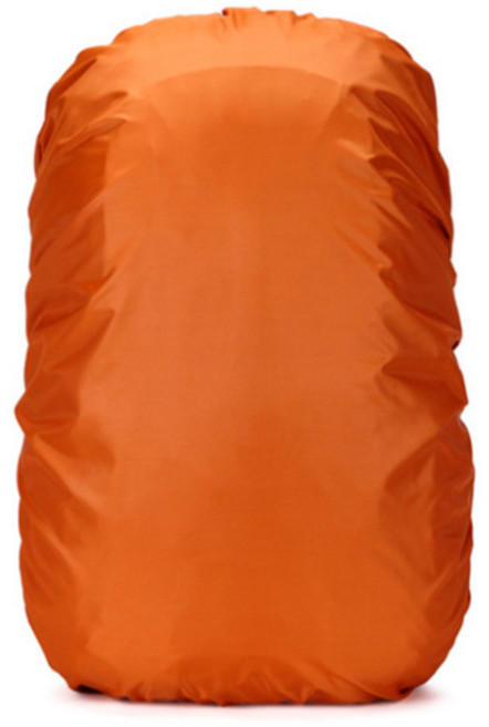 이모쿠비 레인커버 등산배낭 커버, 오렌지, 1개