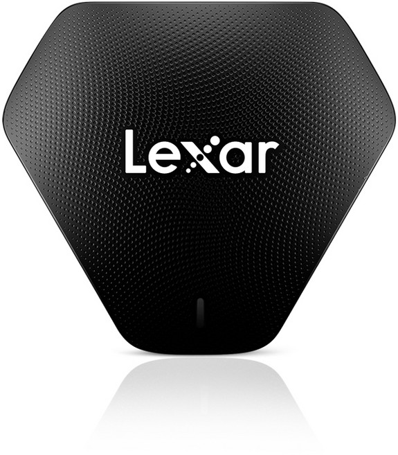 렉사 MicroSD SD CF 3-in-1 메모리 카드 Type-C USB 3.1 리더기, LRW500U