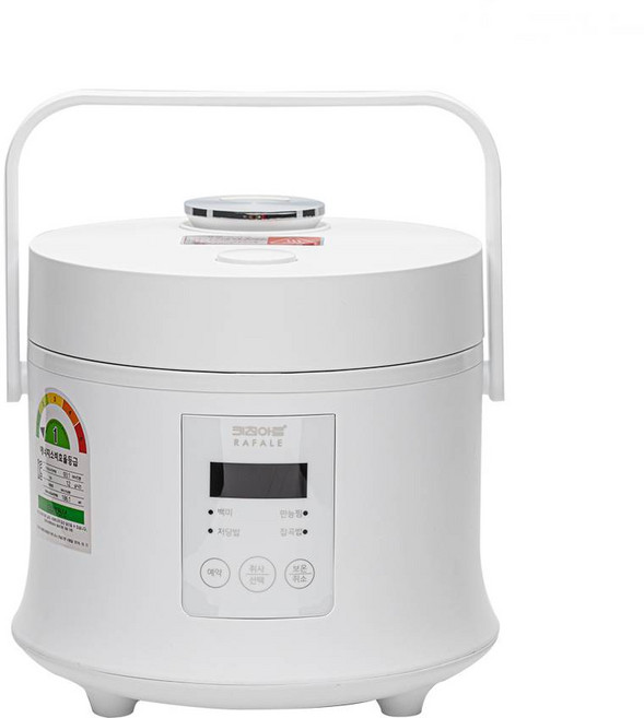 키친아트 라팔 디지털 저당밥솥 1.6L 3-4인용, WR-D162BB, 화이트