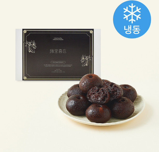 연리희재 딥초코 개성주악 (냉동), 35g, 8개입, 1개