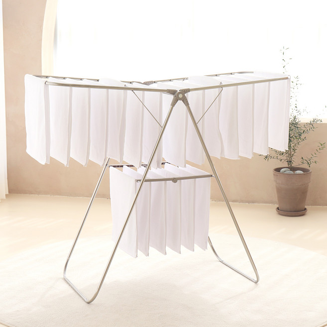 홈프랜드 국내산 스테인레스 대형 국민 빨래건조대