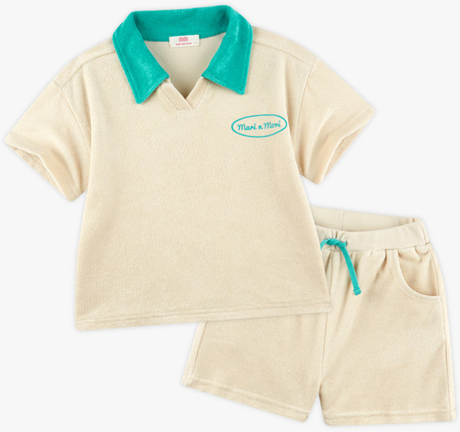 마리앤모리 남아용 오픈 카라 데일리 상하복 세트