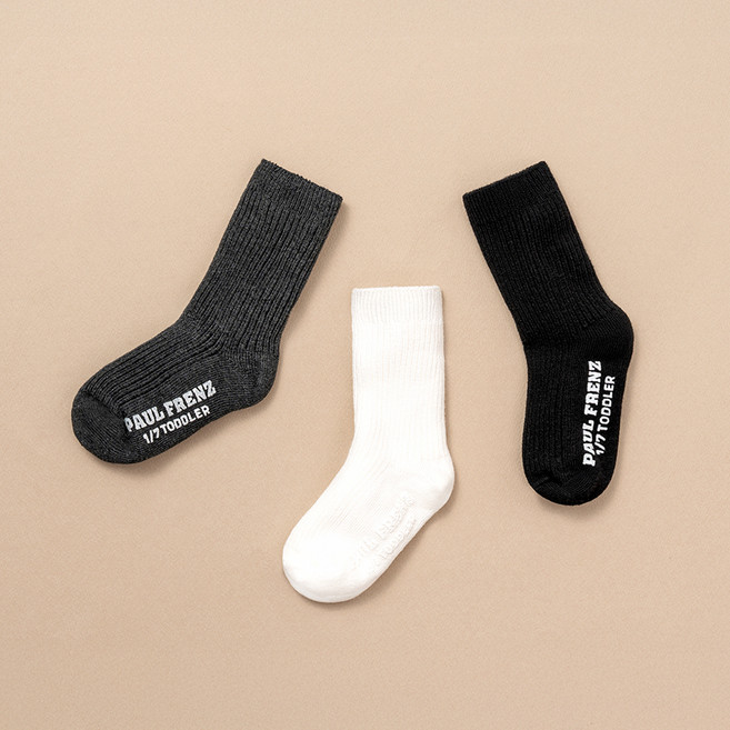 폴프랜즈 원사이즈 데일리 바론 양말 3켤레 세트