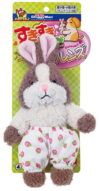 도기맨 반려동물 러블리허그 장난감, 토끼, 1개