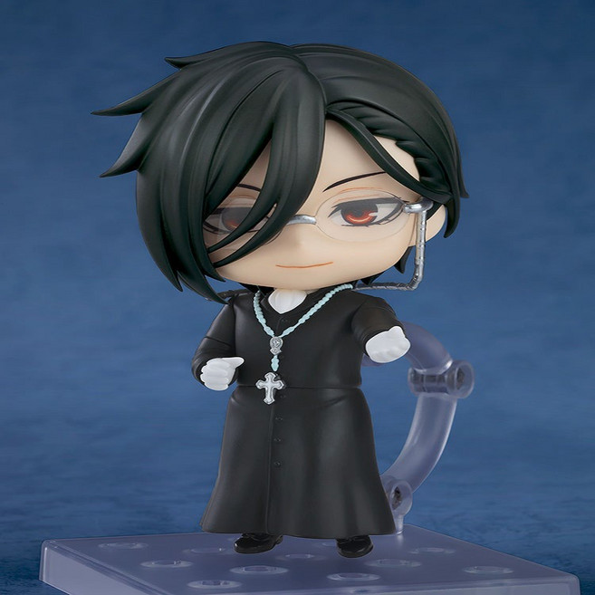 GOOD SMILE COMPANY 黑執事 賽巴斯欽‧米卡艾利斯 紺碧之梟宿舍Ver. 黏土人 2670, 1個