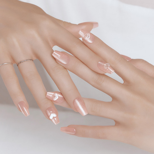 데싱디바 매직프레스 네일팁, 슈가하트, 1개