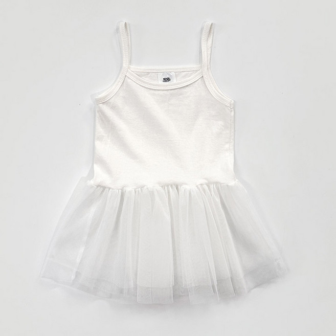 아동용 튜튜 레이어드 끈나시