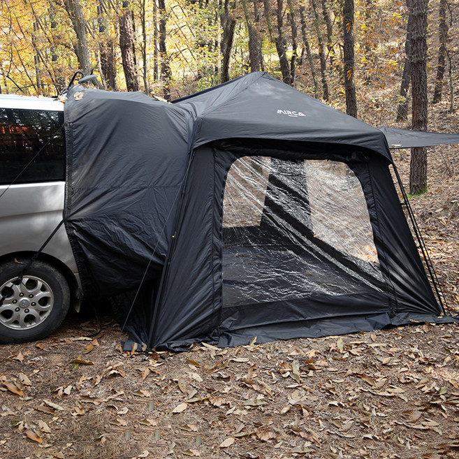 미르카 카투 오토 AUTO SUV 차량 도킹 텐트, 블랙