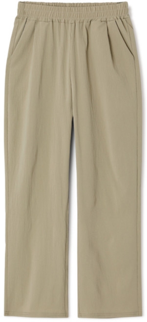 M.N.C 男女通用單褶寬版鬆緊帶長褲 MDIP346LJ