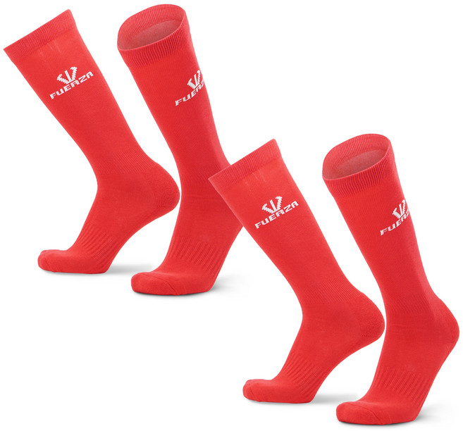 훼르자 야구 스타킹 2켤레 세트, 레드