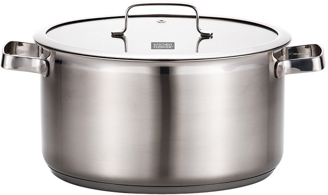키친플라워 인덕션 프리미엄 스텐 곰솥, 28cm, 1개