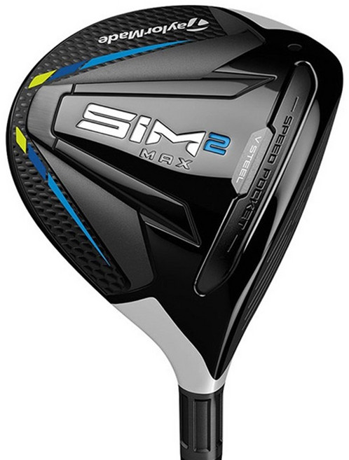 TaylorMade SIM2 MAX FAIRWAYWOOD 男士高爾夫球桿 5, S, 57.5度
