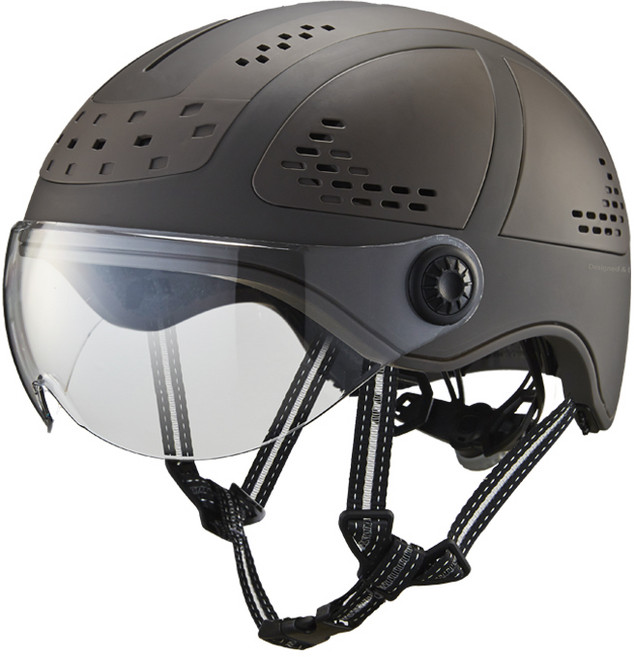 필리 바이저 헬멧 F-801, 매트다크커피, 1개