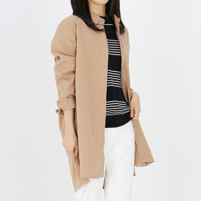 모이르벨라 여성용 퓨어 오버핏 셔츠