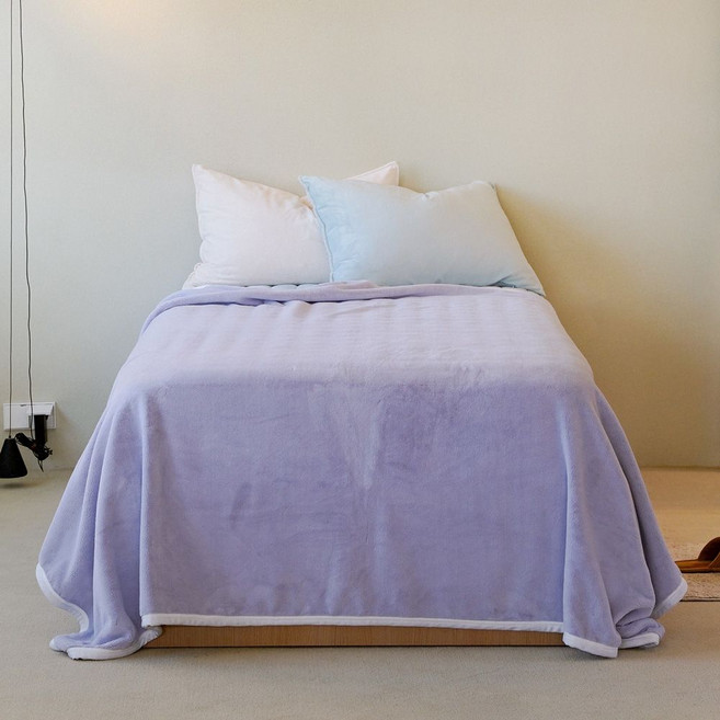 노컨셉 소프트 밀크 500gsm 극세사 담요