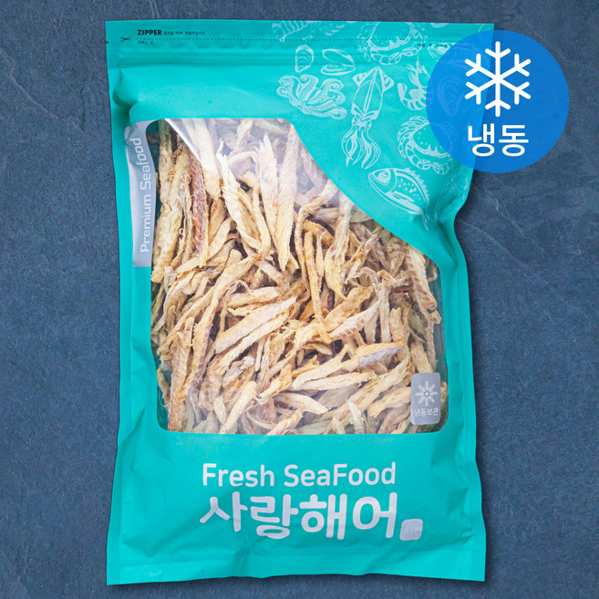 사랑해어 구워서 더 맛있는 황태채 (냉동), 500g, 1개